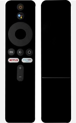 TJ CREATION Mi Smart LED TV Remote Mobile Skin(Ultra Super Black Matte Skin With High Matte Finish.)