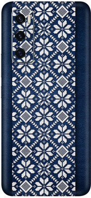 SKINADDA Vivo V20 SE Premium Vinyl Mobile Skin(Multicolor)