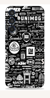 SkinoMania Samsung Galaxy M35 5G Mobile Skin(Vehicles Brand)