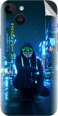 Snooky Apple Iphone 15 Plus Mobile Skin(Blue)