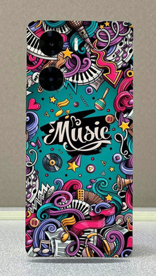 SkinoMania Vivo V29e Mobile Skin(Music Multicolor Mobile Skin)