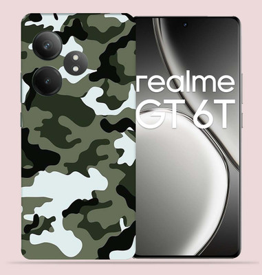OggyBaba Realme GT 6T 5g,GT 6T 5g Mobile Skin(Camo Winter)