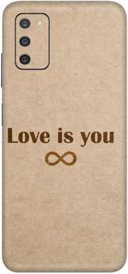 SKINADDA Samsung Galaxy A03s Premium Vinyl Mobile Skin(Multicolor)