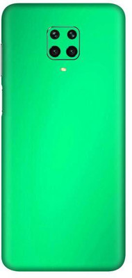 Vcare GadGets Redmi Note 9 Pro Max Mobile Skin(Metallic Light Green Shining)