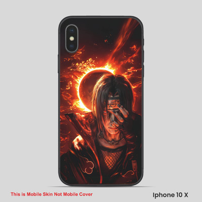 VYBE The Smart Choice iPhone 10X Jujutsu Embossed Mobile Skin(Dirt Brown 13)