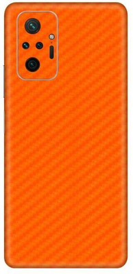 Vcare GadGets Redmi Note 10 Pro Max Mobile Skin(Orange)