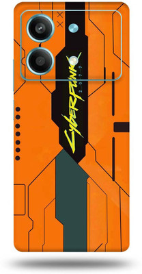 Mclaxa Xiaomi Poco X6 Pro Mobile Skin(Orange Cyberpunk)