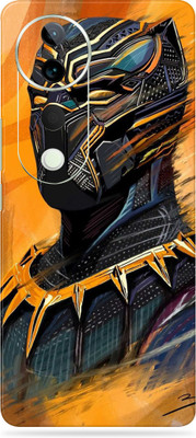 SkinoMania vivo T3 Ultra Premium Vinyl Mobile Skin (Multicolor) Mobile Skin(Golden-Panthor)