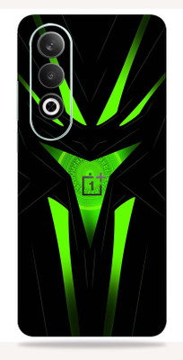 WeCre8 Skin's WeCre8 Skin's oneplus nord ce 4 5g Mobile Skin(Black Green Abstract)