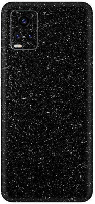 Vcare GadGets Vivo V20 Pro Mobile Skin(Glitter Black)