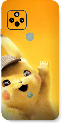 AsSkin Google Pixel 5 Mobile Skin(Ultra Super Baby Piku With High Matte Finish.)