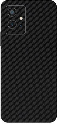 Vcare GadGets Vivo i QOO Z6 5G Mobile Skin(Black)