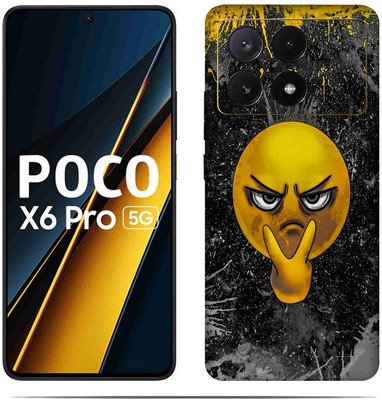 AsSkin Poco X6 Pro 5G., Mobile Skin(Ultra Super Multicolor Skin With HiighQuality Matte Finish.)