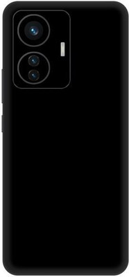 Vcare GadGets iQOO Z6 Mobile Skin(Glossy Black)