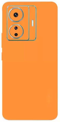 TJ CREATION VIVO T1 PRO 5G Mobile Skin(Orange Matte Skin With High Mattte Finish.)