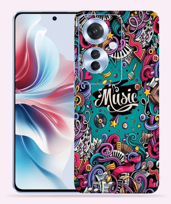 OggyBaba OggyBaba Oppo Reno 11f Mobile Skin(Music)