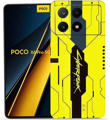 WeCre8 Skin's WeCre8 Skin's POCO X6 Pro 5G Mobile Skin(Simple Cyberpunk)