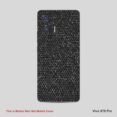 VYBE The Smart Choice Vivo X70 Pro Pattern Mobile Skin Mobile Skin(Multi ColourCM15)