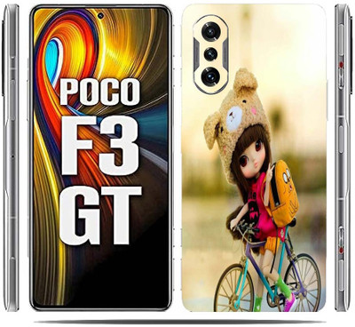 TJ CREATION Poco F3 GT 5G, Xiaomi Poco F3 GT Mobile Skin(Ultra Super Cutie Pie Girl Skin With High Matte Finish.)