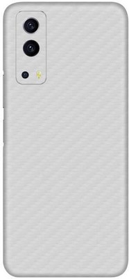 Vcare GadGets Fiber Carbon White vivo i QOO Z3 5G Mobile Skin(Fiber Carbon White)