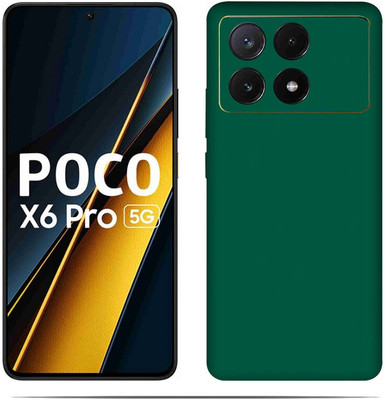 AsSkin Poco X6 Pro 5G., Mobile Skin(Ultra Super Green Skin With HiighQuality Matte Finish.)