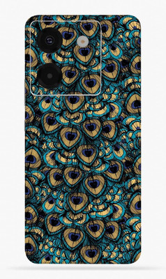 Mclaxa Mclaxa Poco M7 Pro 5g Mobile Skin(Peacock Feather)