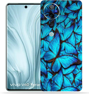 OggyBaba OggyBaba Vivo V40 5g Mobile Skin(Butterfly Blue)