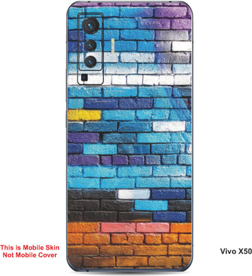 VYBE The Smart Choice Vivo X50 Art Embossed Mobile Skin(Twilight 8)