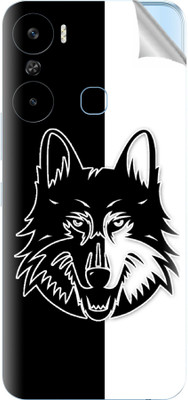 Snooky Infinix Hot 12 Pro Mobile Skin(Black)