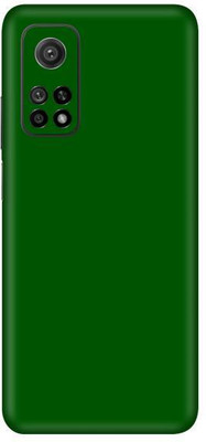 Vcare GadGets Mi 10 T 5G Mobile Skin(Green Glossy)