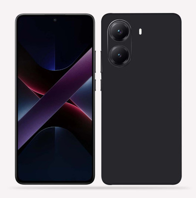 OggyBaba OggyBaba Poco X7 pro 5g Mobile Skin(Matte-Black)