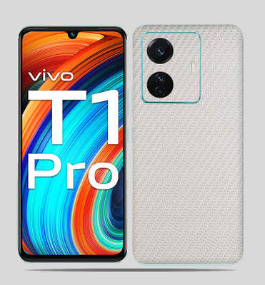 SkinoMania Vivo T1 Pro (5g) Mobile Skin(White--CF Mobile skin)