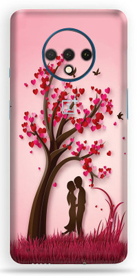 AsSkin Oneplus 7T Mobile Skin(Love Tree Back Skin With High Matte Finish)