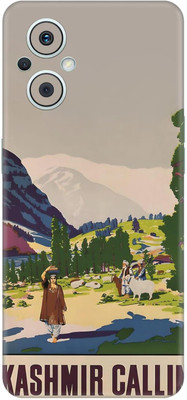 wrap craft OPPO RENO 7 Z 5G Premium Vinyl Mobile Skin(Multicolor)