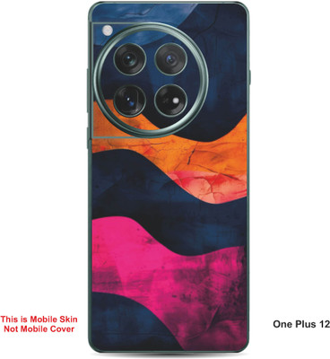 VYBE The Smart Choice One Plus 12 Abstract Embossed Mobile Skin(Geyser A13)