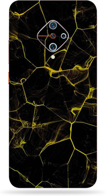 AsSkin Vivo S1 Pro, vivo s1 pro Mobile Skin(Ultra Super Golden Abstract Matte Finish Skin With High Gloss Finish).)