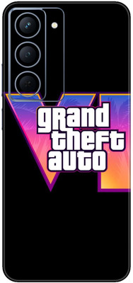 AMTHA AMTHA REALME P3X 5G Premium Vinyl BACK 41 Mobile Skin(Multicolor)