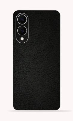 OggyBaba Samsung S25 edge 5g Mobile Skin(Black Leather)