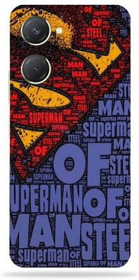 WeCre8 Skin's WeCre8 Skin's Vivo_T3---Lite_5G_ Mobile Skin(Superman Typography)