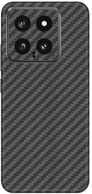 Vcare GadGets Fiber Carbon Gun Metal Xiaomi 14 5G Mobile Skin(Metal)