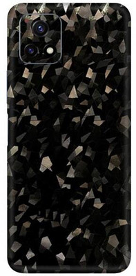 Vcare GadGets Black Diamond Crystal vivo Y72 5G Mobile Skin(Black Diamond Crystal)