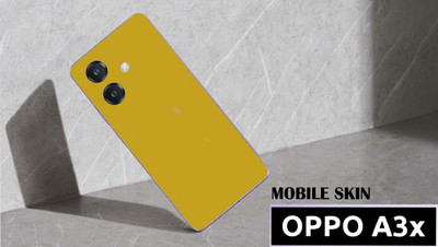 BUGGU OPPO A3x 5G Mobile Skin(Ulltra Super Golden Matte Skin With High Matte Finish., Mobile Skin (Back+Side+Camera))