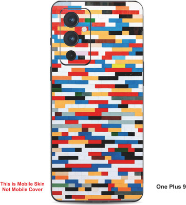 VYBE The Smart Choice One Plus 9 Abstract Embossed Mobile Skin(Opal A4)