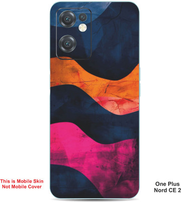 VYBE The Smart Choice One Plus Nord CE 2 Art Embossed Mobile Skin(Ebony Clay A17)