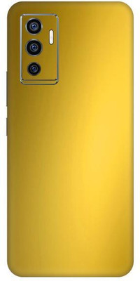 Vcare GadGets Y75 Mobile Skin(Metallic Gold Shining)