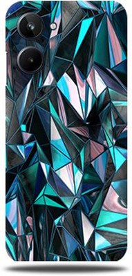 Mclaxa REALME 10 PRO 5G, Polygon Blue For realme 10 pro, realme 10pro 5G Mobile Skin(Polygon Blue skin (Only Back Panel Coverage))