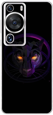 FCS Huawei P60 Pro Printed Back skin Mobile Skin(Black Penther)