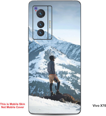 VYBE The Smart Choice Vivo X70 Naturel Mobile Skin(Gull Grey 12)