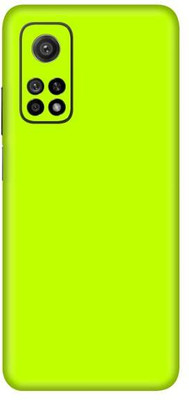 Vcare GadGets Mi 10 T 5G Mobile Skin(Olive Green Electro)