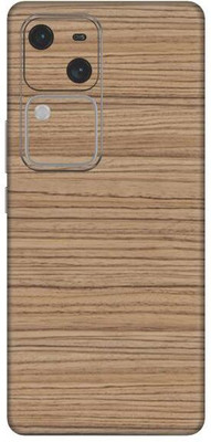 Vcare GadGets Teak Wood V30 5G Mobile Skin(Teak Wood)